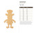 Leprechaun Wood Cutout - Unfinished Baltic Birch Craft Shape