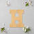 Letter H Wood Cutout - Unfinished Baltic Birch Craft Shape