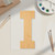 Letter I Wood Cutout - Unfinished Baltic Birch Craft Shape