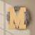 Letter M Wood Cutout - Unfinished Baltic Birch Craft Shape