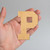 Letter P Wood Cutout - Unfinished Baltic Birch Craft Shape