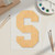 Letter S Wood Cutout - Unfinished Baltic Birch Craft Shape
