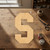 Letter S Wood Cutout - Unfinished Baltic Birch Craft Shape