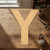 Letter Y Wood Cutout - Unfinished Baltic Birch Craft Shape