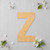 Letter Z Wood Cutout - Unfinished Baltic Birch Craft Shape