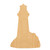 Lighthouse Wood Cutout for Crafts, Unfinished Baltic Birch Craft Shape