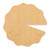 Unfinished Lily Pad Wood Cutout - Unfinished Baltic Birch Craft Shape
