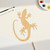 Unfinished Lizard 2 Wood Cutout for Door Hangers, Seasonal Decor and Paint Parties, Baltic Birch Craft Blank