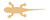 Unfinished Lizard Wood Cutout for Door Hangers, Seasonal Decor and Paint Parties, Baltic Birch Craft Blank
