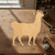Unfinished Llama 2 Wood Cutout for Door Hangers, Seasonal Decor and Paint Parties, Baltic Birch Craft Blank