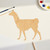Unfinished Llama Wood Cutout for Door Hangers, Seasonal Decor and Paint Parties, Baltic Birch Craft Blank
