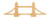 Unfinished London Bridge Wood Cutout for Door Hangers, Seasonal Decor and Paint Parties, Baltic Birch Craft Blank