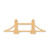 Unfinished London Bridge Wood Cutout - Unfinished Baltic Birch Craft Shape
