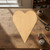 Unfinished Long Heart Wood Cutout - Unfinished Baltic Birch Craft Shape
