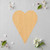 Long Heart Wood Cutout for Crafts, Unfinished Baltic Birch Craft Shape