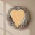 Long Heart Wood Cutout for Crafts, Unfinished Baltic Birch Craft Shape
