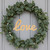 Unfinished Love 2 Wood Cutout for Door Hangers, Seasonal Decor and Paint Parties, Baltic Birch Craft Blank