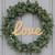 Unfinished Love 2 Wood Cutout - Unfinished Baltic Birch Craft Shape
