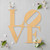 Unfinished Love Wood Cutout - Unfinished Baltic Birch Craft Shape