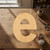 Lowercase Letter E Wood Cutout for Crafts, Unfinished Baltic Birch Craft Shape