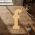 Unfinished Lowercase Letter F Wood Cutout - Unfinished Baltic Birch Craft Shape