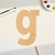 Unfinished Lowercase Letter G Wood Cutout for Door Hangers, Seasonal Decor and Paint Parties, Baltic Birch Craft Blank