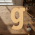 Unfinished Lowercase Letter G Wood Cutout - Unfinished Baltic Birch Craft Shape