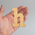 Unfinished Lowercase Letter H Wood Cutout - Unfinished Baltic Birch Craft Shape