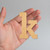 Unfinished Lowercase Letter K Wood Cutout - Unfinished Baltic Birch Craft Shape