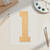 Unfinished Lowercase Letter L Wood Cutout - Unfinished Baltic Birch Craft Shape