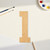 Unfinished Lowercase Letter L Wood Cutout - Unfinished Baltic Birch Craft Shape