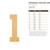 Unfinished Lowercase Letter L Wood Cutout - Unfinished Baltic Birch Craft Shape