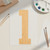 Lowercase Letter L Wood Cutout for Crafts, Unfinished Baltic Birch Craft Shape
