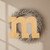 Lowercase Letter M Wood Cutout for Crafts, Unfinished Baltic Birch Craft Shape