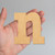 Unfinished Lowercase Letter N Wood Cutout - Unfinished Baltic Birch Craft Shape