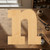 Lowercase Letter N Wood Cutout for Crafts, Unfinished Baltic Birch Craft Shape
