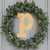 Unfinished Lowercase Letter P Wood Cutout for Door Hangers, Seasonal Decor and Paint Parties, Baltic Birch Craft Blank