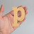 Unfinished Lowercase Letter P Wood Cutout - Unfinished Baltic Birch Craft Shape