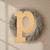 Unfinished Lowercase Letter P Wood Cutout - Unfinished Baltic Birch Craft Shape