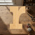 Unfinished Lowercase Letter R Wood Cutout for Door Hangers, Seasonal Decor and Paint Parties, Baltic Birch Craft Blank