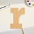 Unfinished Lowercase Letter R Wood Cutout - Unfinished Baltic Birch Craft Shape