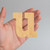 Unfinished Lowercase Letter U Wood Cutout for Door Hangers, Seasonal Decor and Paint Parties, Baltic Birch Craft Blank