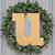 Lowercase Letter U Wood Cutout for Crafts, Unfinished Baltic Birch Craft Shape