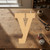 Lowercase Letter Y Wood Cutout for Crafts, Unfinished Baltic Birch Craft Shape