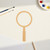 Magnifying Glass Wood Cutout for Crafts, Unfinished Baltic Birch Craft Shape