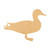 Mallard Duck Wood Cutout for Crafts, Unfinished Baltic Birch Craft Shape
