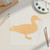 Mallard Duck Wood Cutout for Crafts, Unfinished Baltic Birch Craft Shape