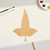 Unfinished Mallorn Leaf Wood Cutout for Door Hangers, Seasonal Decor and Paint Parties, Baltic Birch Craft Blank