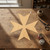 Unfinished Maltese Cross Wood Cutout - Unfinished Baltic Birch Craft Shape