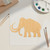 Mammoth Wood Cutout for Crafts, Unfinished Baltic Birch Craft Shape